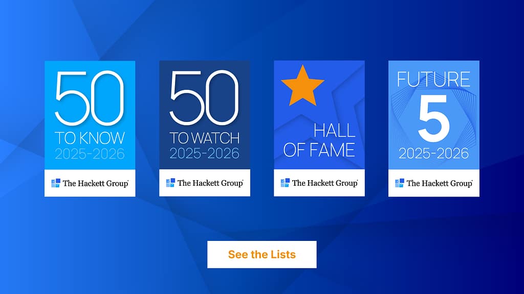 Procurement Technology 2025-2026 Recognition Lists