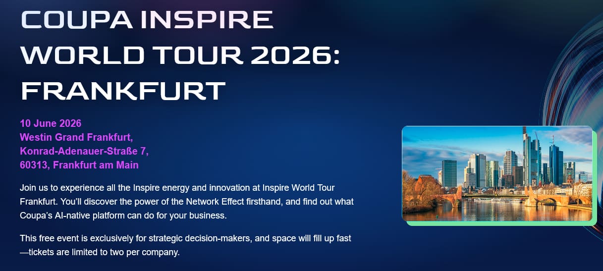 Coupa Inspire World Tour Frankfurt