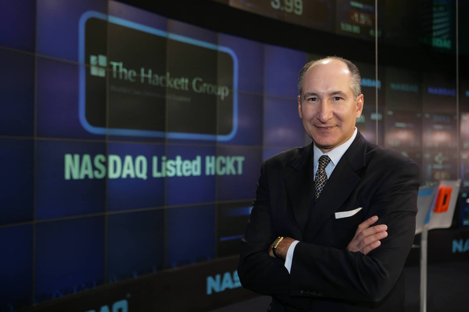 NASDAQ Opening Bell - Ted A. Fernandez, Chairman and CEO of The Hackett Group, Inc.