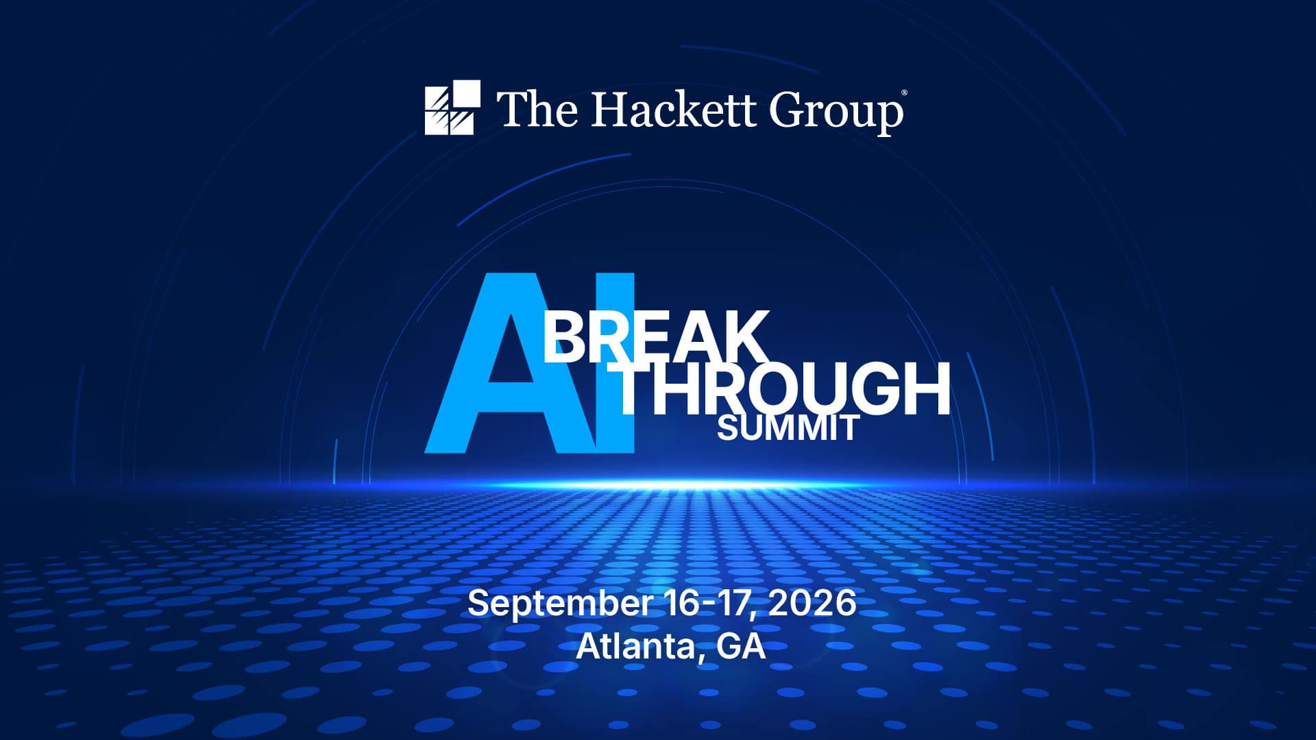2026 AI Breakthrough Summit