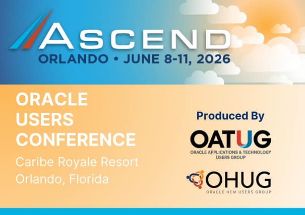 Ascend Presented by OATUG and OHUG – June 8-11
